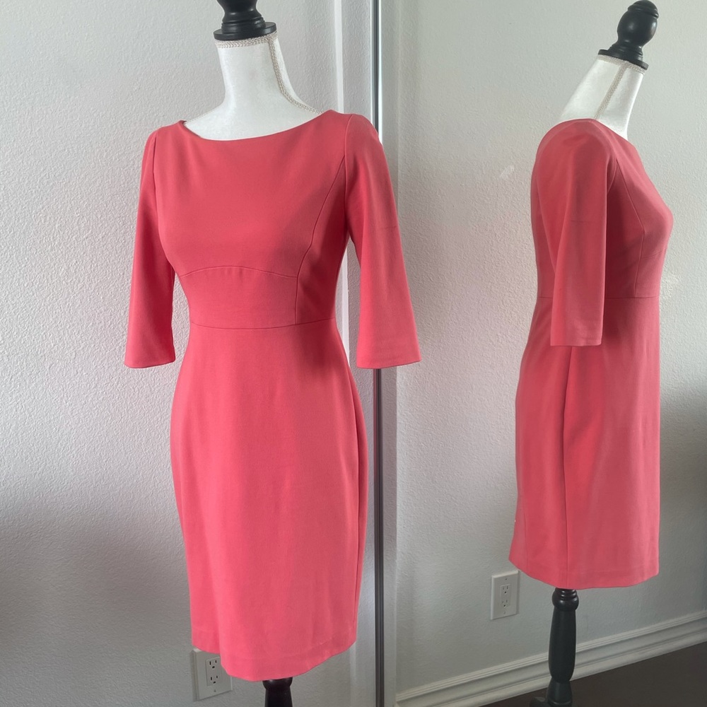 Peach dress